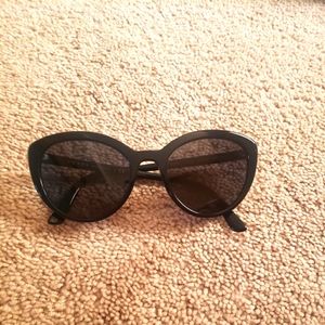 Prada SPR 02v black sunglasses